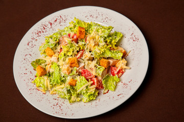 Salad with cheese in Georgian