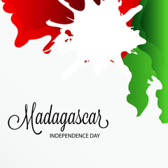 Fototapeta premium Madagascar Independence Day