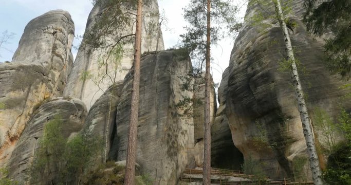 4K, Pernstein Castle, Czech Republic - Untouched and flat material, watch also for the graded version