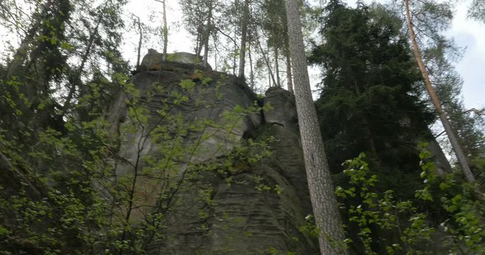 4K, Pernstein Castle, Czech Republic - Untouched and flat material, watch also for the graded version