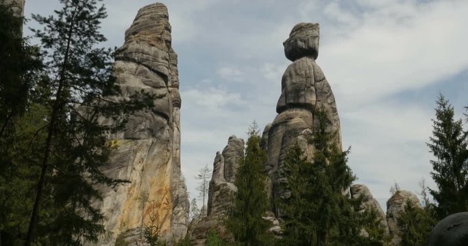 4K, Pernstein Castle, Czech Republic - Untouched and flat material, watch also for the graded version