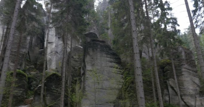 4K, Pernstein Castle, Czech Republic - Untouched and flat material, watch also for the graded version