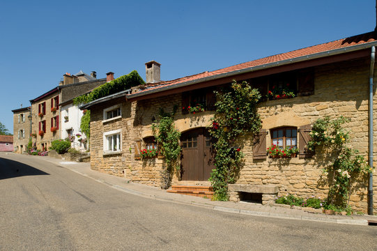 Dorpsgezicht van Torgny, Belgi&euml;.