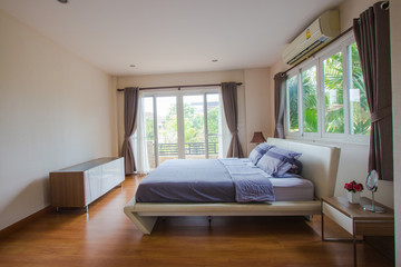 Interior design - Big modern bedroom