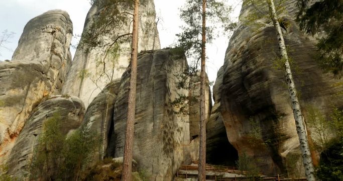 4K, Pernstein Castle, Czech Republic - Graded and stabilized version. Watch also for the flat/ungraded version