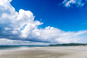 Clouds, landscape. Okinawa, Japan, Asia.