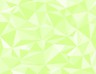 Obraz premium Low poly style vector, green low poly design, Abstract low poly background vector, Geometric green background with triangular polygons.