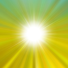 Obraz premium Flare bright shiny star