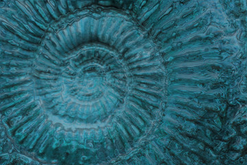 blue spiral texture