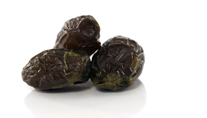 three fresh best quality dates