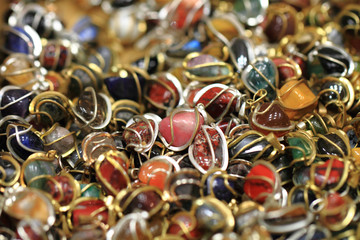 natural color gems background