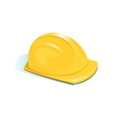 Helmet of worker, vector illustration