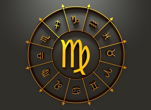 Astrology symbol virgo
