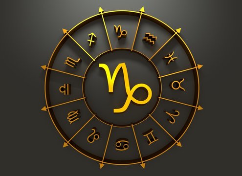 Astrology symbol capricorn