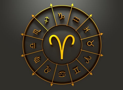 Astrology symbol aries
