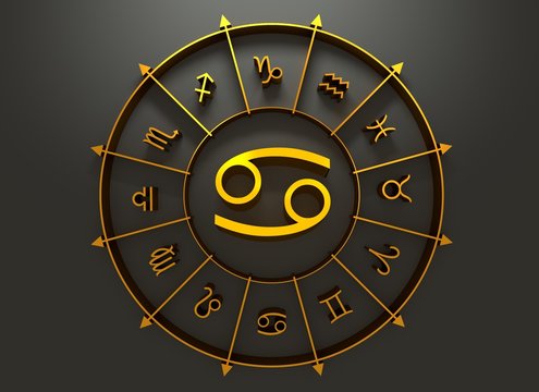 Astrology symbol cancer