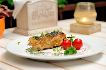 Black Sea Flounder- the national dish of the south of Ukraine.