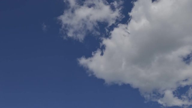 time-lapse photography of flying white clouds
