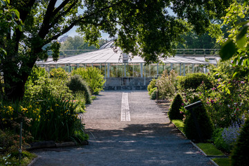 Les serres du Parc de la Tête d'or à Lyon