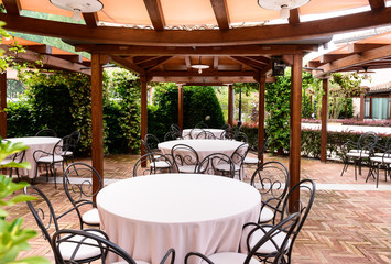 Ristorante all'aperto