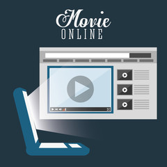 movie online design 