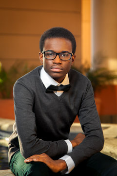 African American Confident Teen