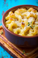 Baked macaroni and cheese