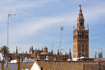 Fototapeta na wymiar Catedral de Sevilla (Catedral de Santa María de la Sede), Spain