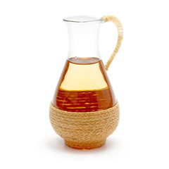 cooking oil in a jug