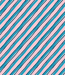 Diagonal blue and pink lines