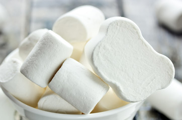 White marshmallow