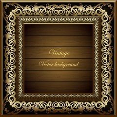 Vintage vector background