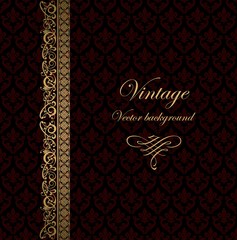 Vintage vector background