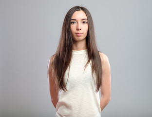 Obraz premium Portrait of a young woman