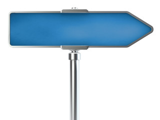 Road sign - blue arrow © Studio Harmony