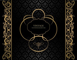 Vintage vector background