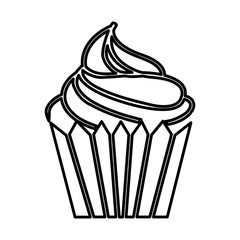 cupcake isolated icon  design 