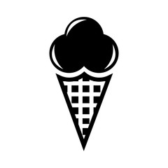 ice cream isolated design 