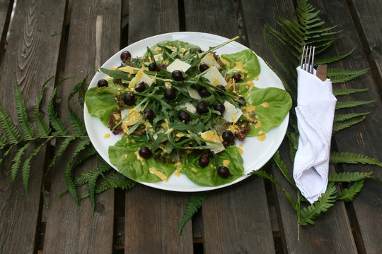 organisch, lifestyle, salat, OPC, dunkle, trauben, weintrauben, parmesan, modern, neu, 