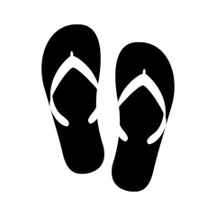 flip flops isolated icon design 