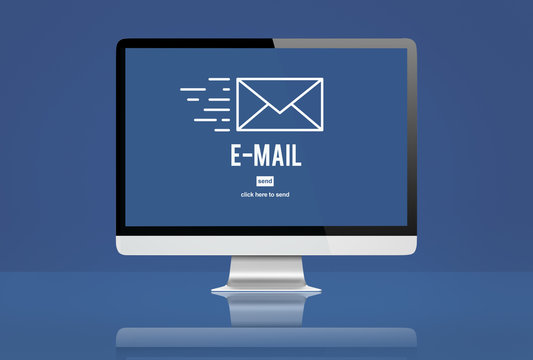 E-mail Envelope Correspondence Data Concept
