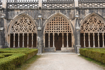 Cloister of the Monastery of Santa Maria da Vitoria, Batalha, Portugal