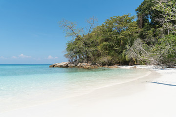 Seascape in the Andaman Sea, Tachai island ,Thailand.