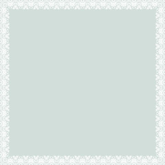 Floral Vector Fine Frame