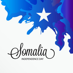 Obraz na płótnie Canvas Somalia Independence Day