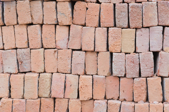 Bricks are ready for construction