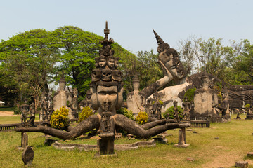 ビエンチャンのブッダパーク