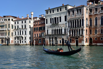 Obraz na płótnie Canvas Paläste am Canal Grande | Venedig