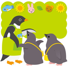 アデリーペンギン 保育園