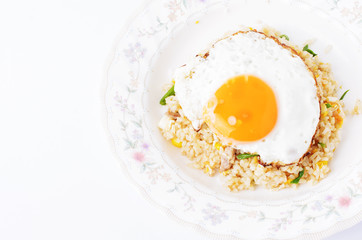 Fried rice with egg